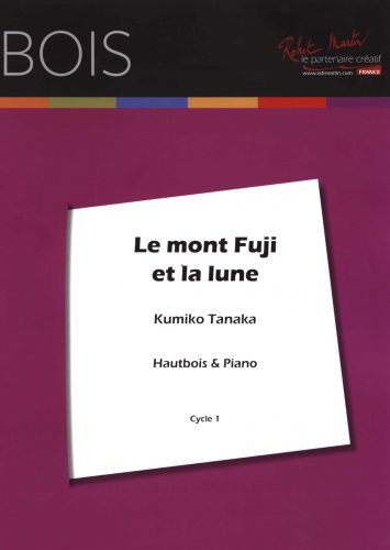 Le Mont Fuji et la lune