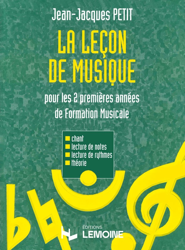 Leçon de musique 1ère et 2ème années
