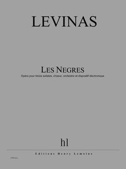 Les Nègres - Opéra en 3 actes