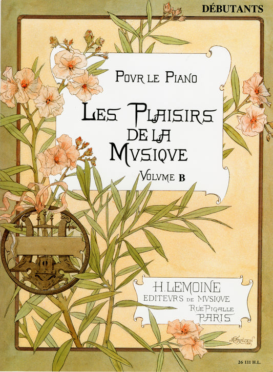 Les Plaisirs de la musique - débutant vol.B
