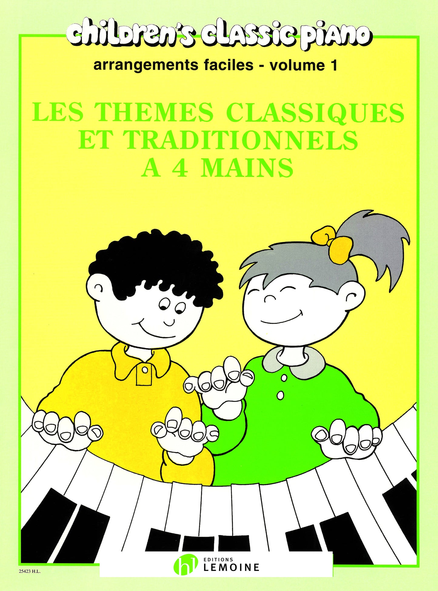 Les thèmes classiques et traditionnels à 4 mains Vol.1