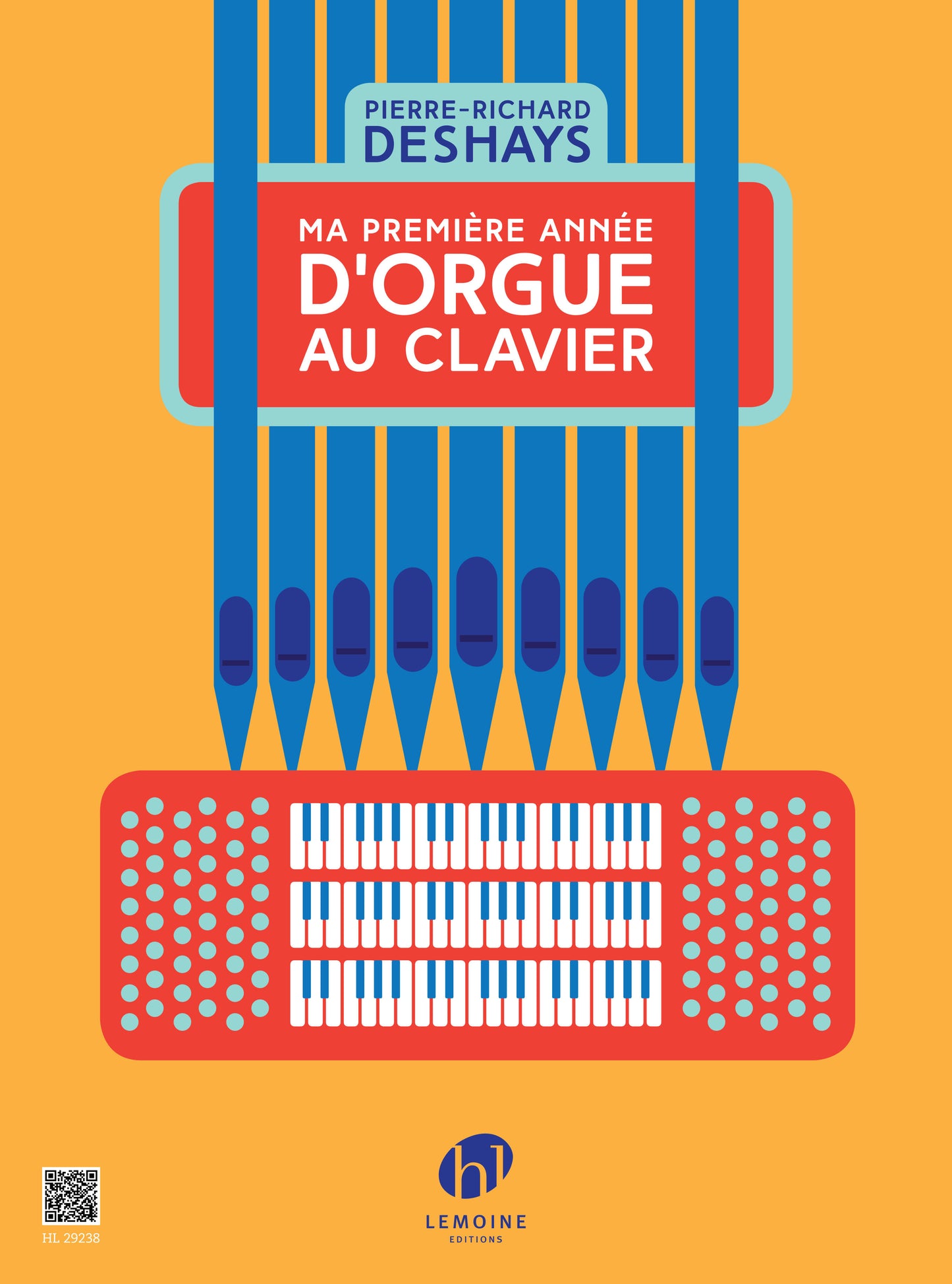 Ma première année d'orgue au clavier