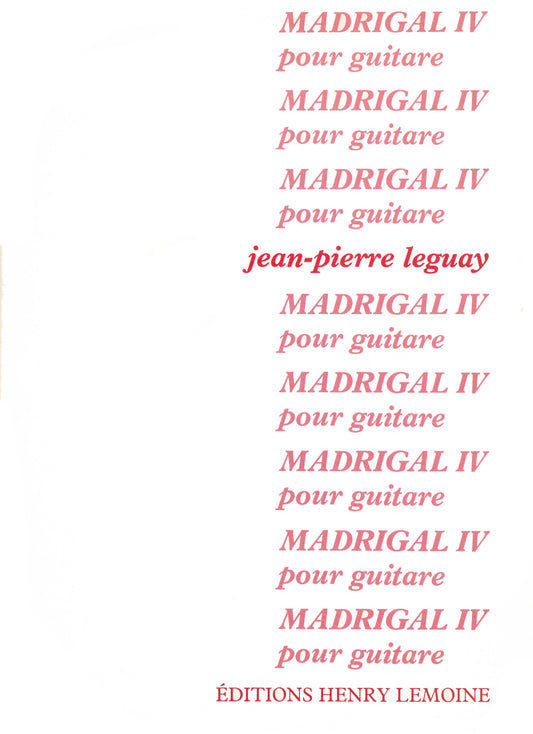 Madrigal IV