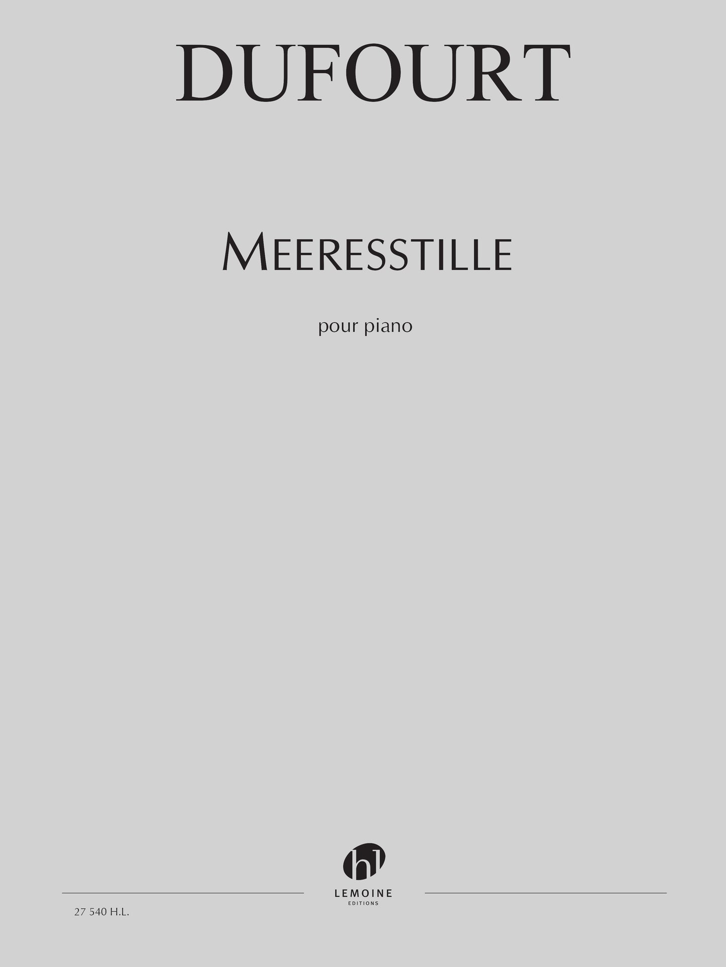 Meeresstille