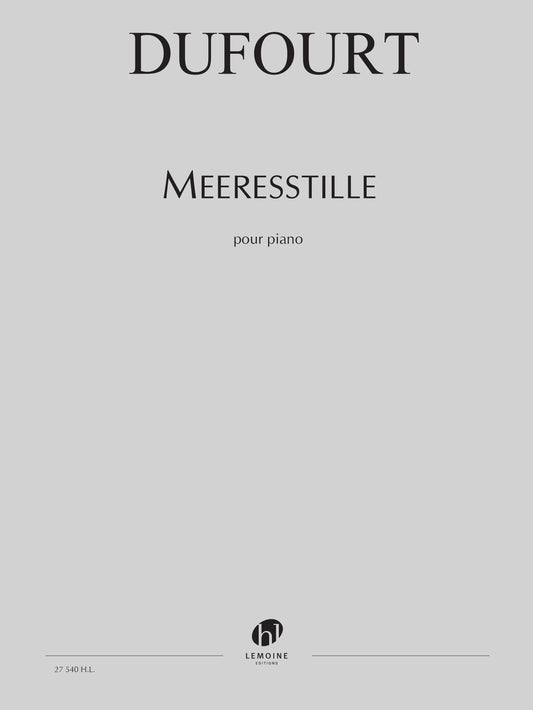 Meeresstille