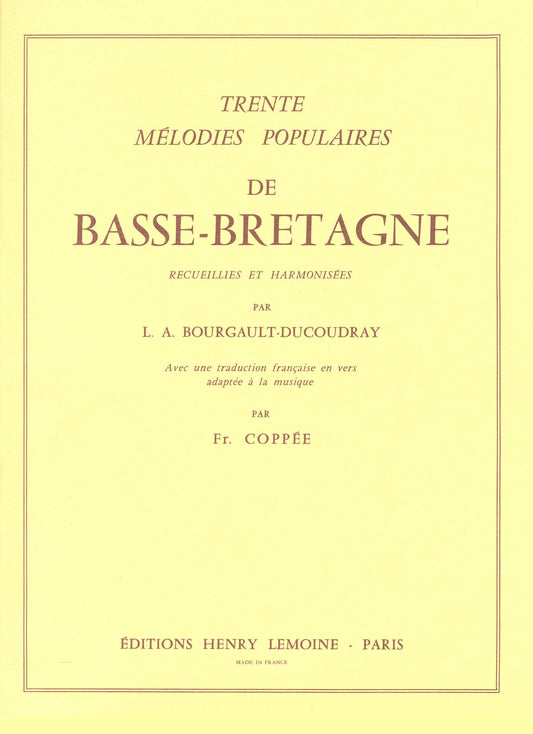 Mélodies de Basse-Bretagne (30)