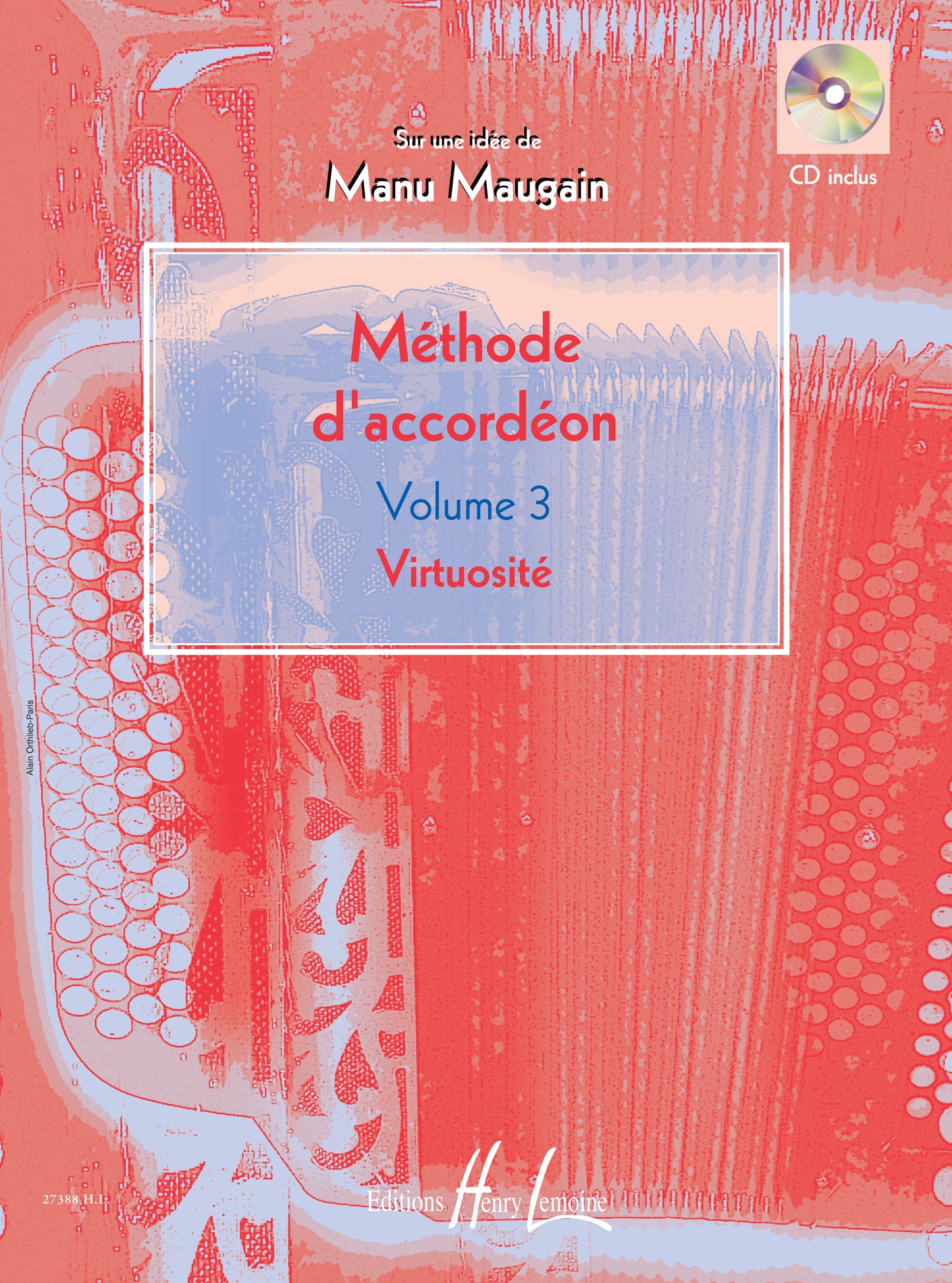 Méthode d'accordéon Vol.3
