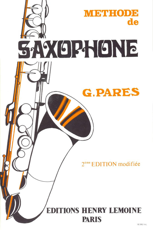 Méthode de saxophone