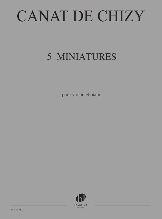 Miniatures (5)
