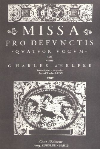 Missa Pro Defunctis d'Helfer