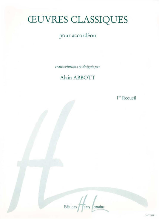 Oeuvres classiques Vol.1