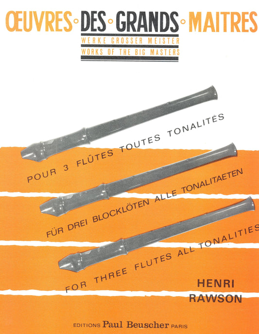 Oeuvres des grands maîtres
