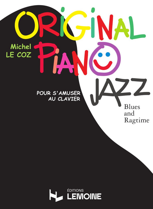 Original piano jazz, blues, rag
