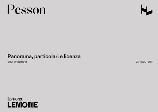 Panorama, particolari e licenza