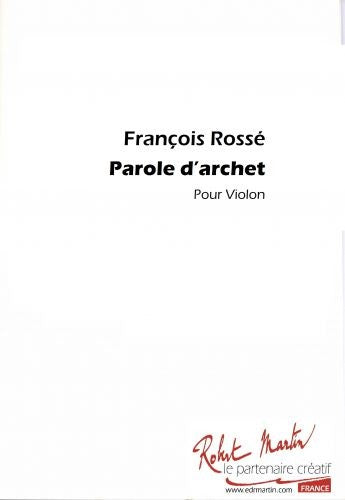Parole d'archet