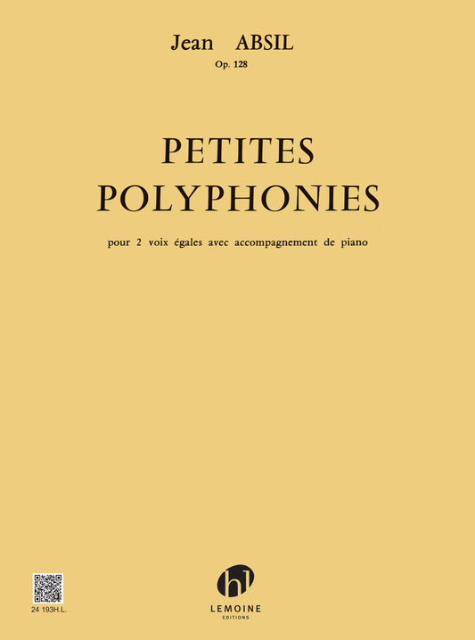 Petites polyphonies Op.128