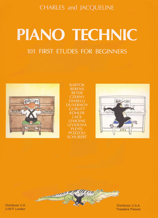 Piano technic - 101 Studies for beginners