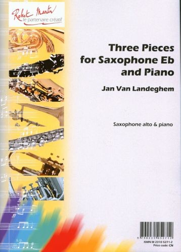 Pieces (3) for saxophone