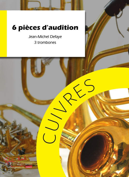 Pièces d'audition (6)