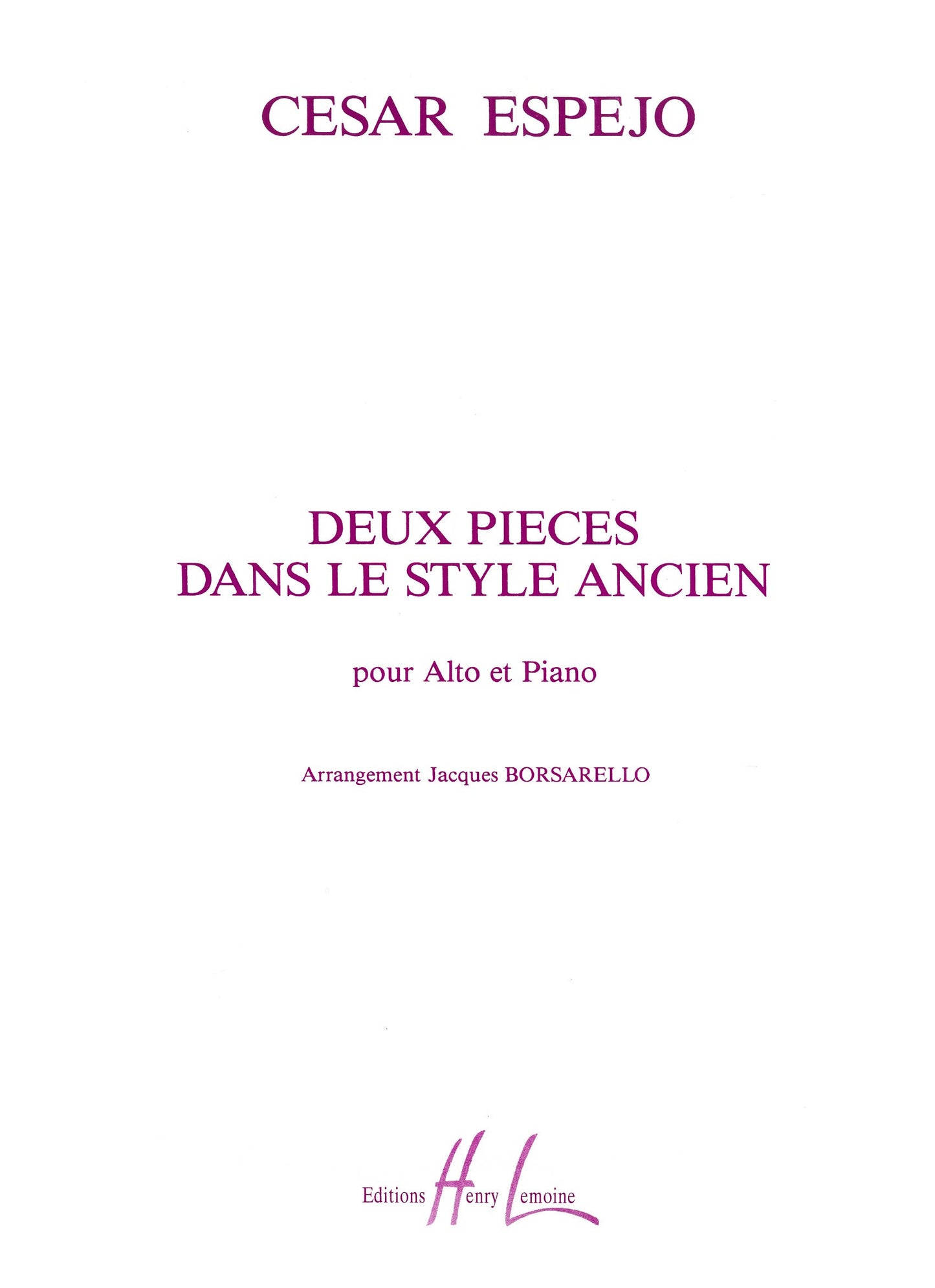 Pièces dans le style ancien (2)
