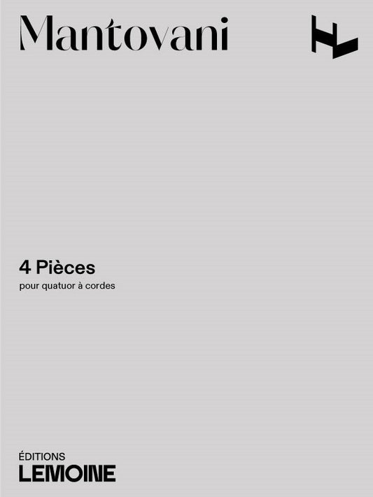 Pièces pour quatuor à cordes (4) Bleu - Les Fées - L'Ivresse - BWV 1007