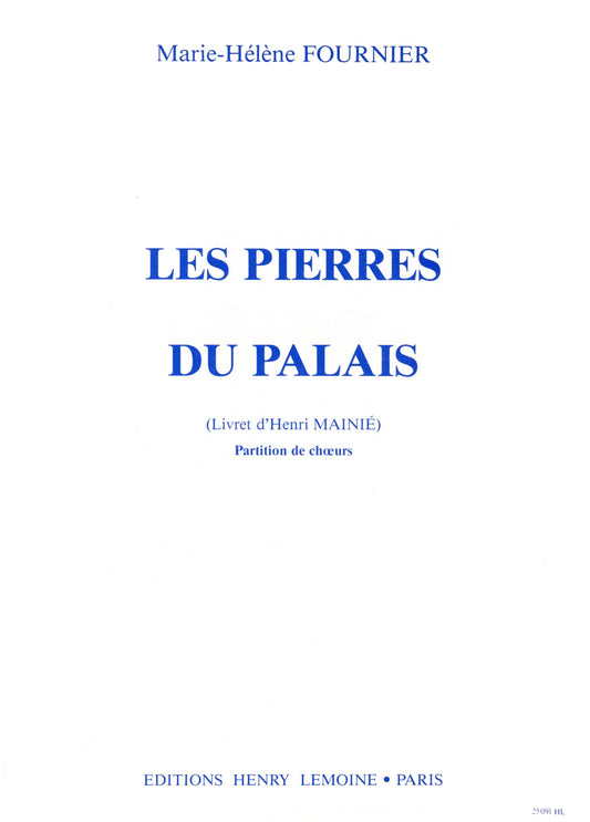Pierres du Palais (opéra pour enfants)