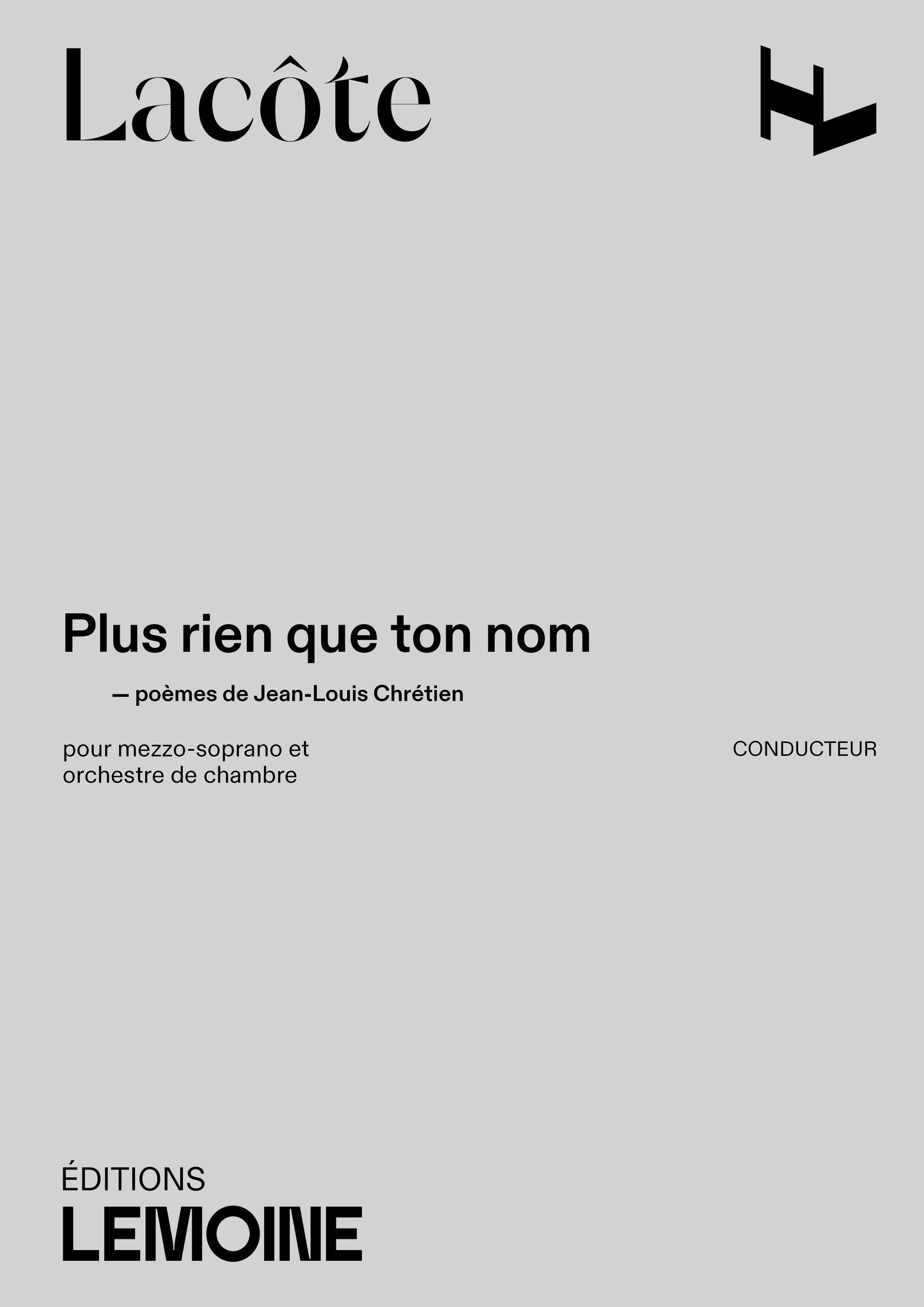 Plus rien que ton nom