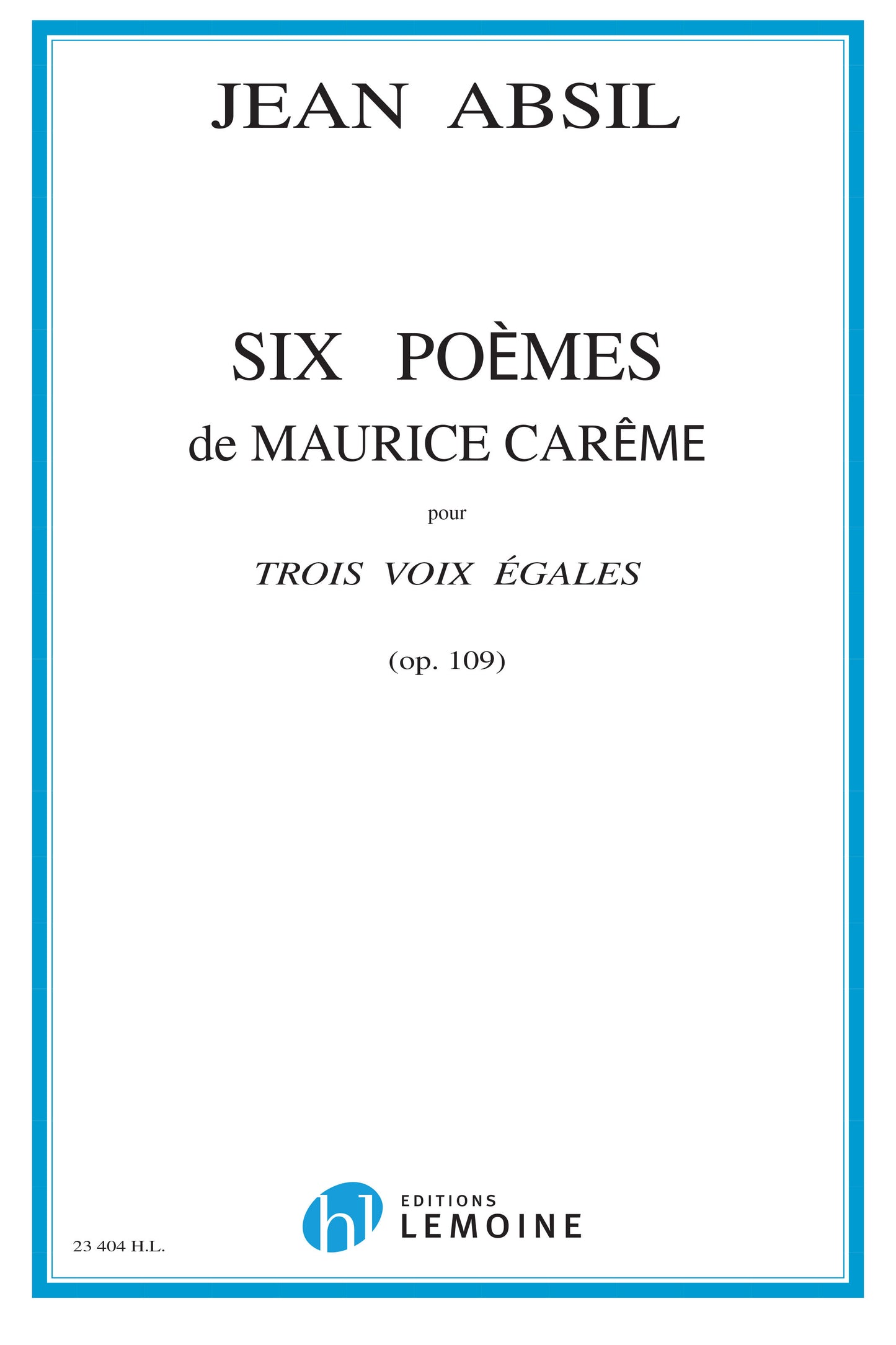 Poèmes de Maurice Carème (6)