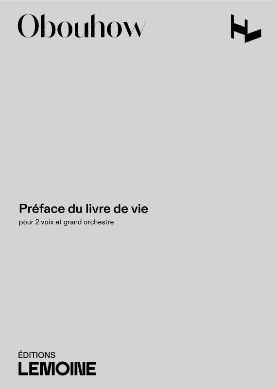 Préface du Livre de Vie