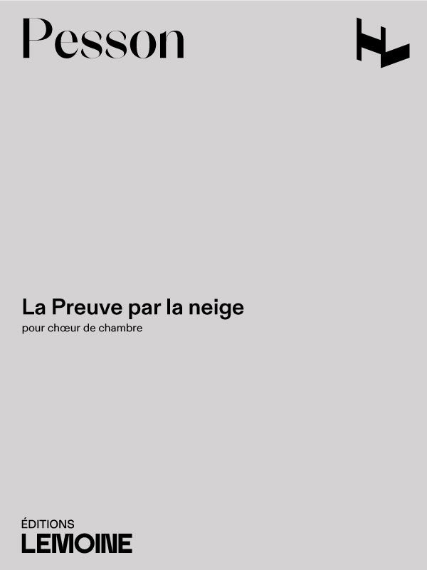 Preuve par la neige