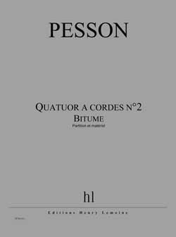 Quatuor à cordes n°2 Bitume