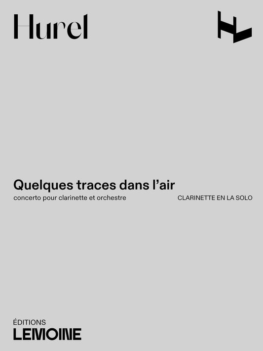 Quelques traces dans l'air