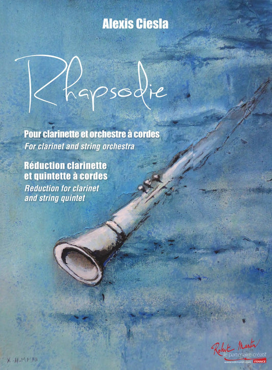 Rhapsodie clarinette et quintette à cordes