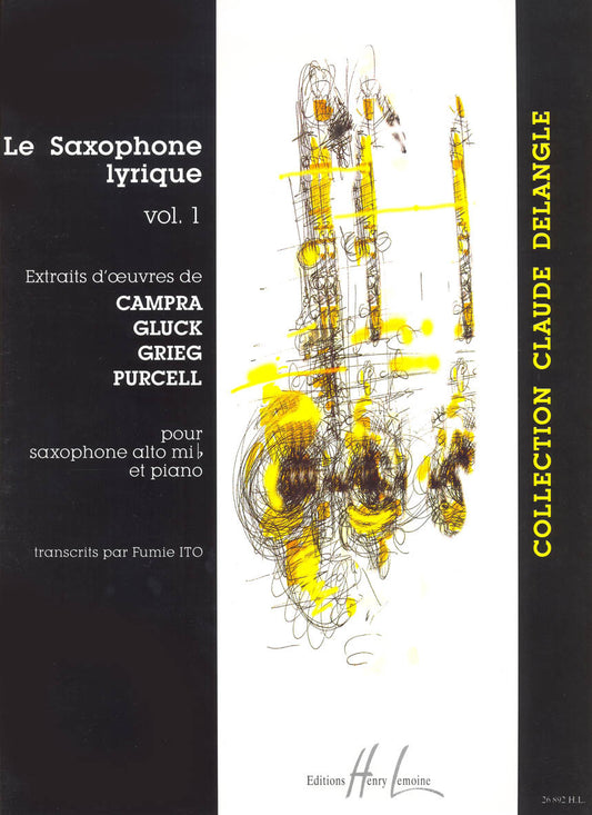 Saxophone Lyrique Vol.1