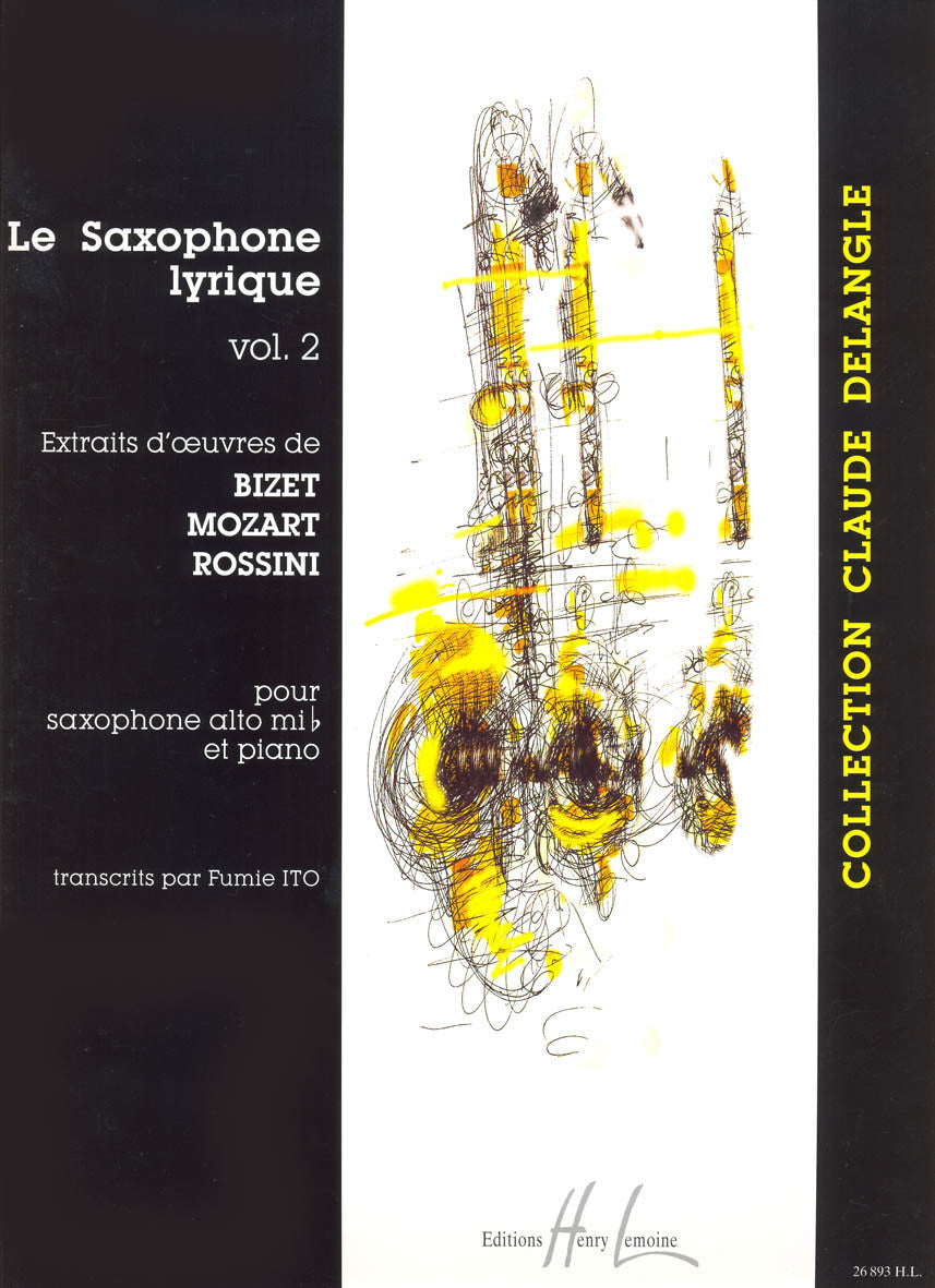 Saxophone Lyrique Vol.2