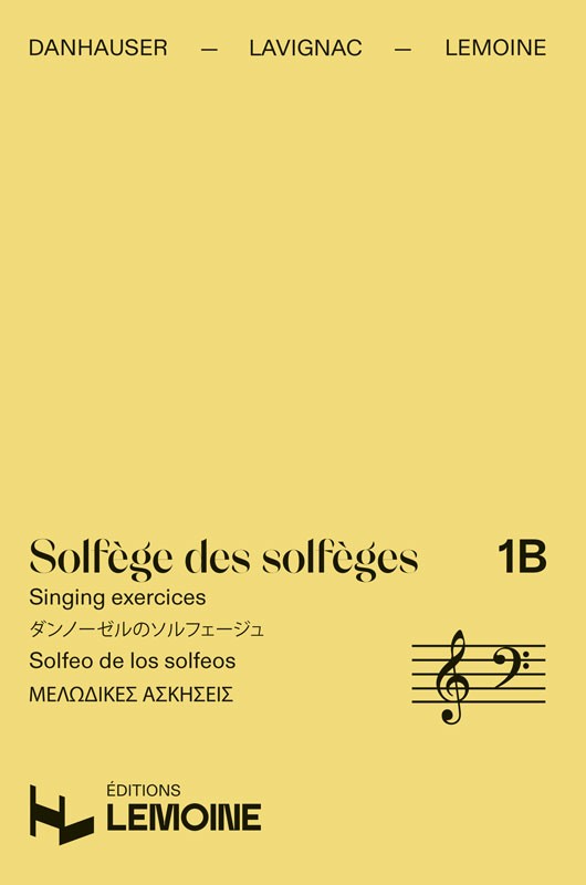 Solfège des Solfèges Vol.1B sans accompagnement