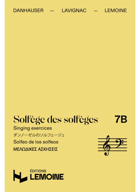 Solfège des Solfèges Vol.7B sans accompagnement