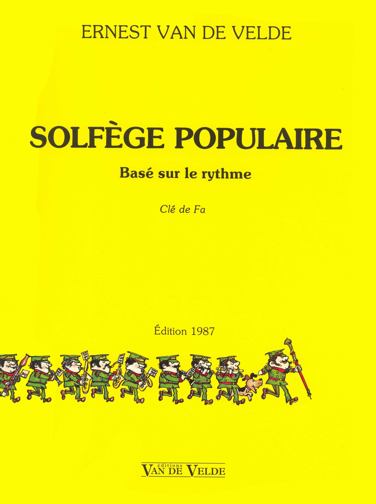 Solfège populaire - clé de fa
