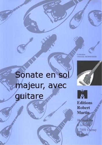 Sonate en sol majeur, avec guitare