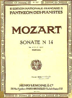 Sonate n°14 KV457 en Mib maj.