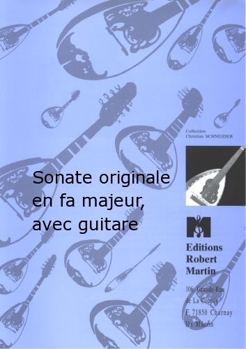 Sonate originale en fa majeur, avec guitare