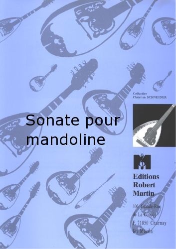 Sonate pour mandoline
