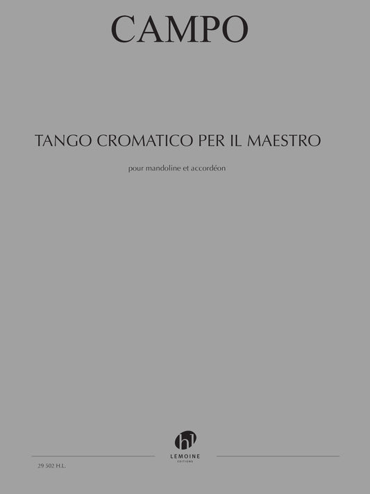 Tango cromatico per il Maestro