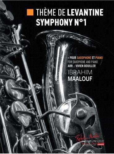 Thème de Levantine symphony n°1 - saxophone et piano