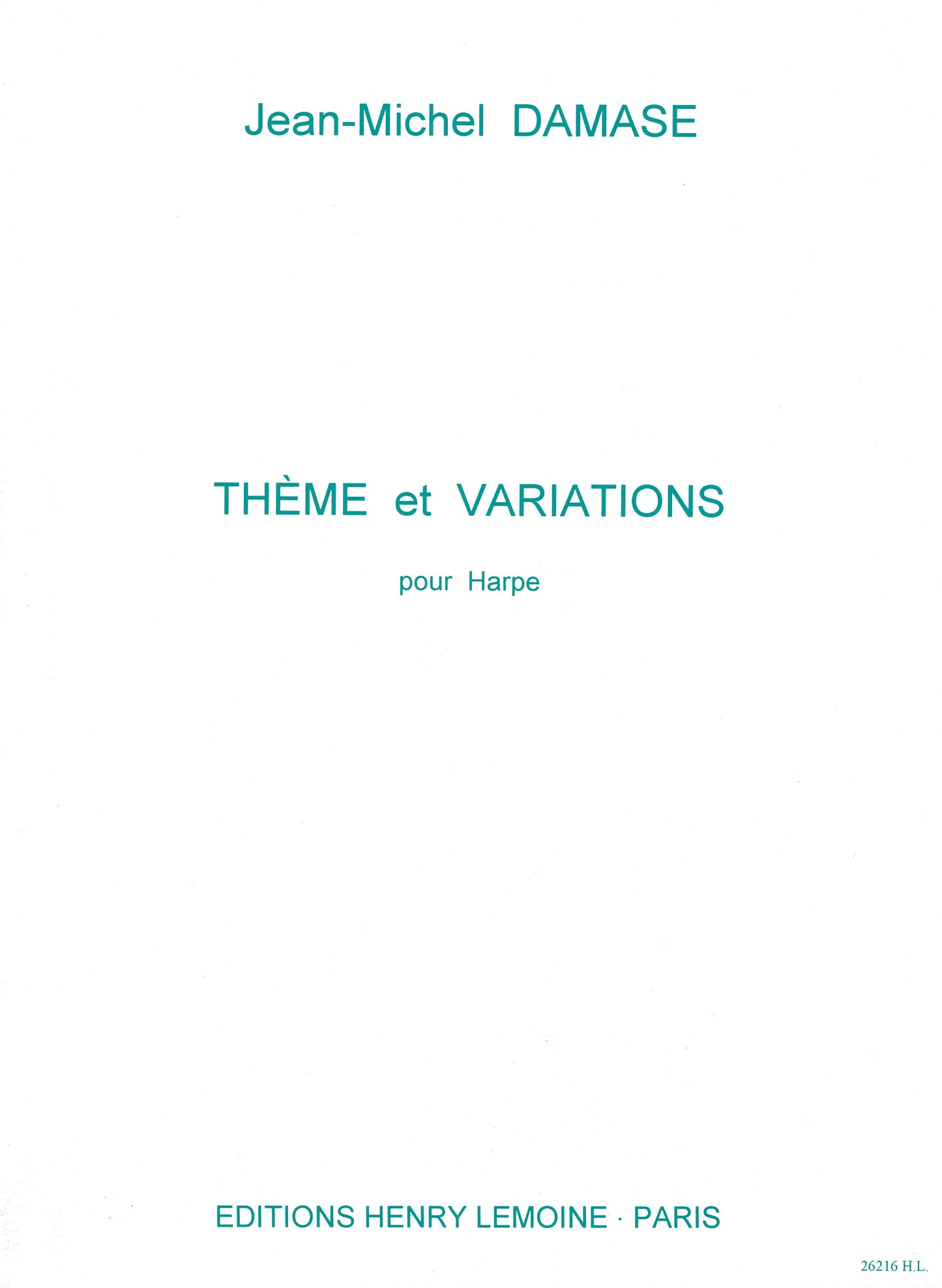 Thème et variations