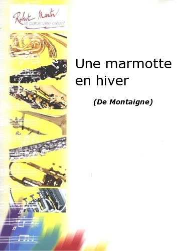 Une marmotte en hiver