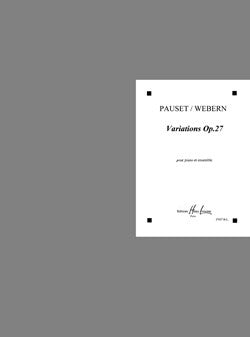 Variations Op.27